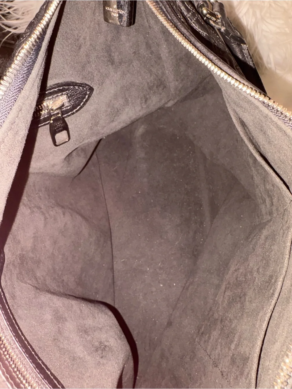 Louis Vuitton 2-Way Shoulder Bag Monogram Antia Ixia MM in Noir EUC